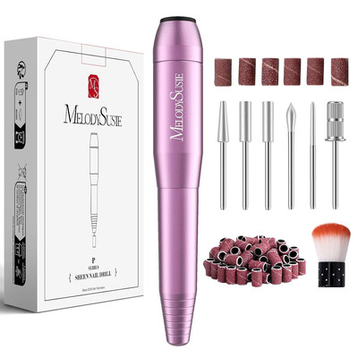 Electric Nail Drill Machine,PC120I Portable Electric Nail File Efile Set for Acr