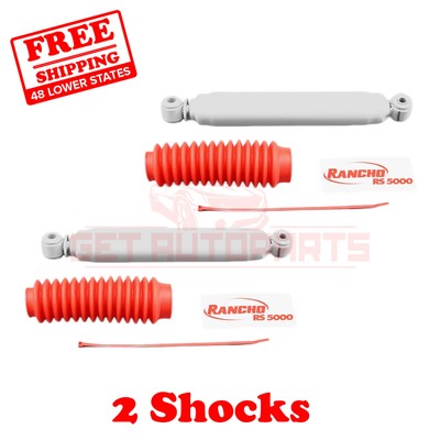 94-96 Dodge Ram 2500 4WD 2'' Lift RS5000X Rancho Rear Shocks
