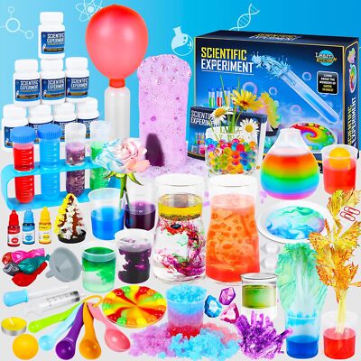 STEM Science Kit for Kids, 80 Experiments, Learning Tools, Role Play Gift 6-9