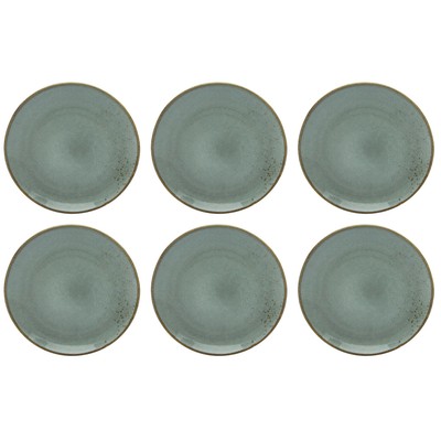 CreaTable 22045 Nature Collection Speiseteller 27 cm, stone (6er Pack)
