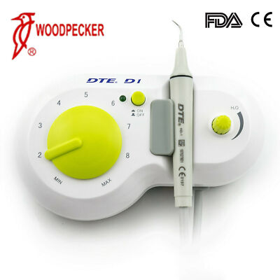 Original Woodpecker Dental DTE D1 Ultrasonic Scaler Handpiece Satelec Blue/Green