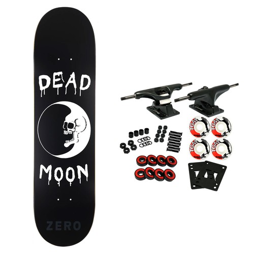 Zero Skateboard Complete Dead Moon OG 8.25