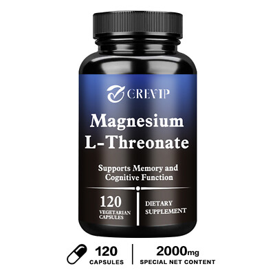 Magnesium L-Threonate 2000mg-Life Extension,Brain Health,Memory,Focus,Cognitive