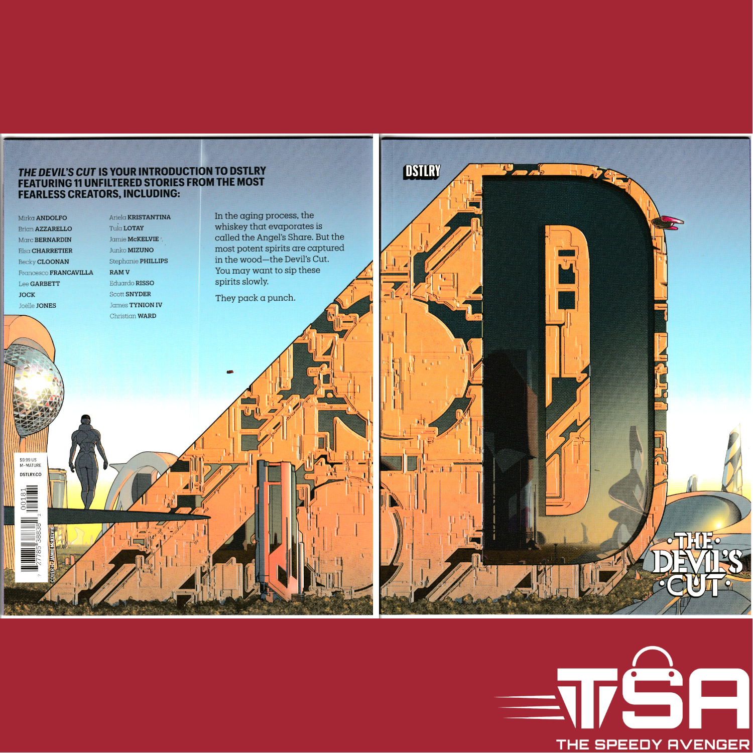 THE DEVIL'S CUT #1 Jamie McKelvie Variant Cover H Wraparound FIRST DSTLRY!