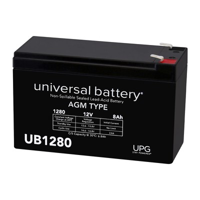 UPG 12V 8Ah PEG PEREGO SLIM BATTERY REPLACEMENT ***NEW*** 