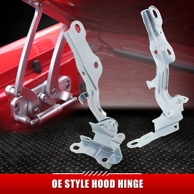 [2Шт] Для 07-10 Elantra Steel OE Style Комплект петель для крепления капота с левой и правой стороны