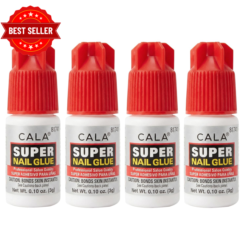 Super Nail Glue Professional Salon Quality | Quick and Strong Nail Liquid Adhesi