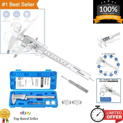 Compact Electronic Caliper with Zero Reset - Ideal for Home & DIY Measurements