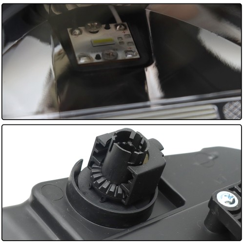 For 2008-2017 Freightliner Cascadia Black LED Headlight Headlamp Right Passenger