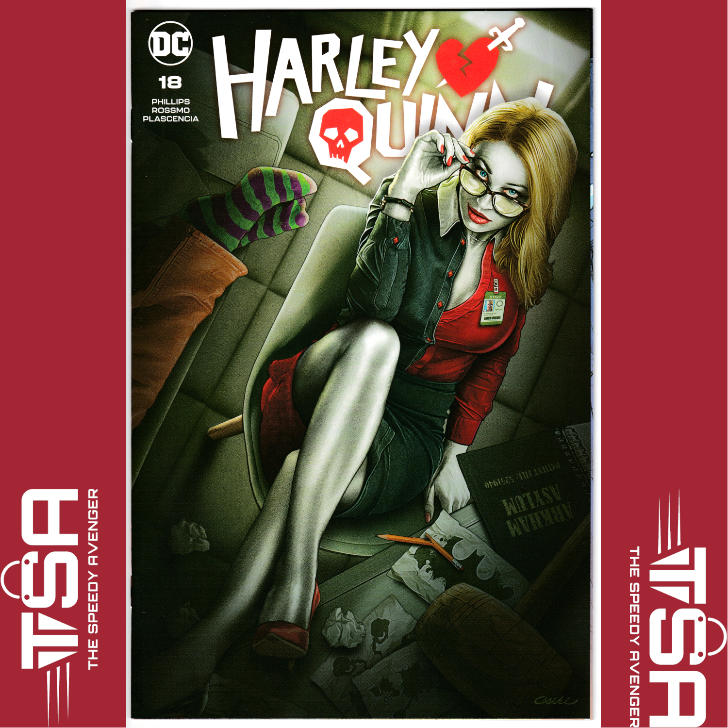 HARLEY QUINN #18 (Vol. 4 2022) Rob Csiki Variant! Exclusive Limited to 300 COA
