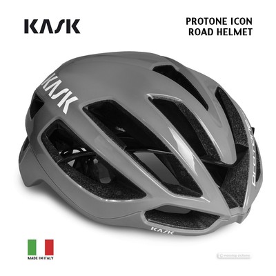 NEW Kask PROTONE ICON Road Cycling Helmet : GLOSS GREY