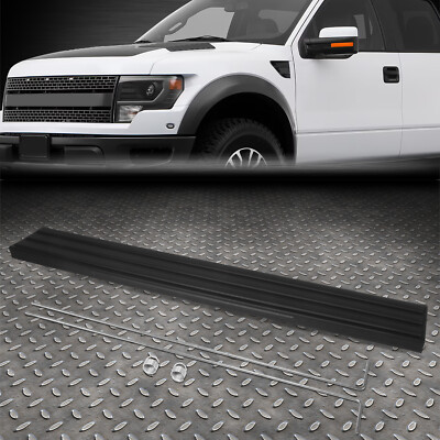 Для 09-14 Ford F150 Матово-черный Молдинг центральной части задней двери с гибкой ступенью