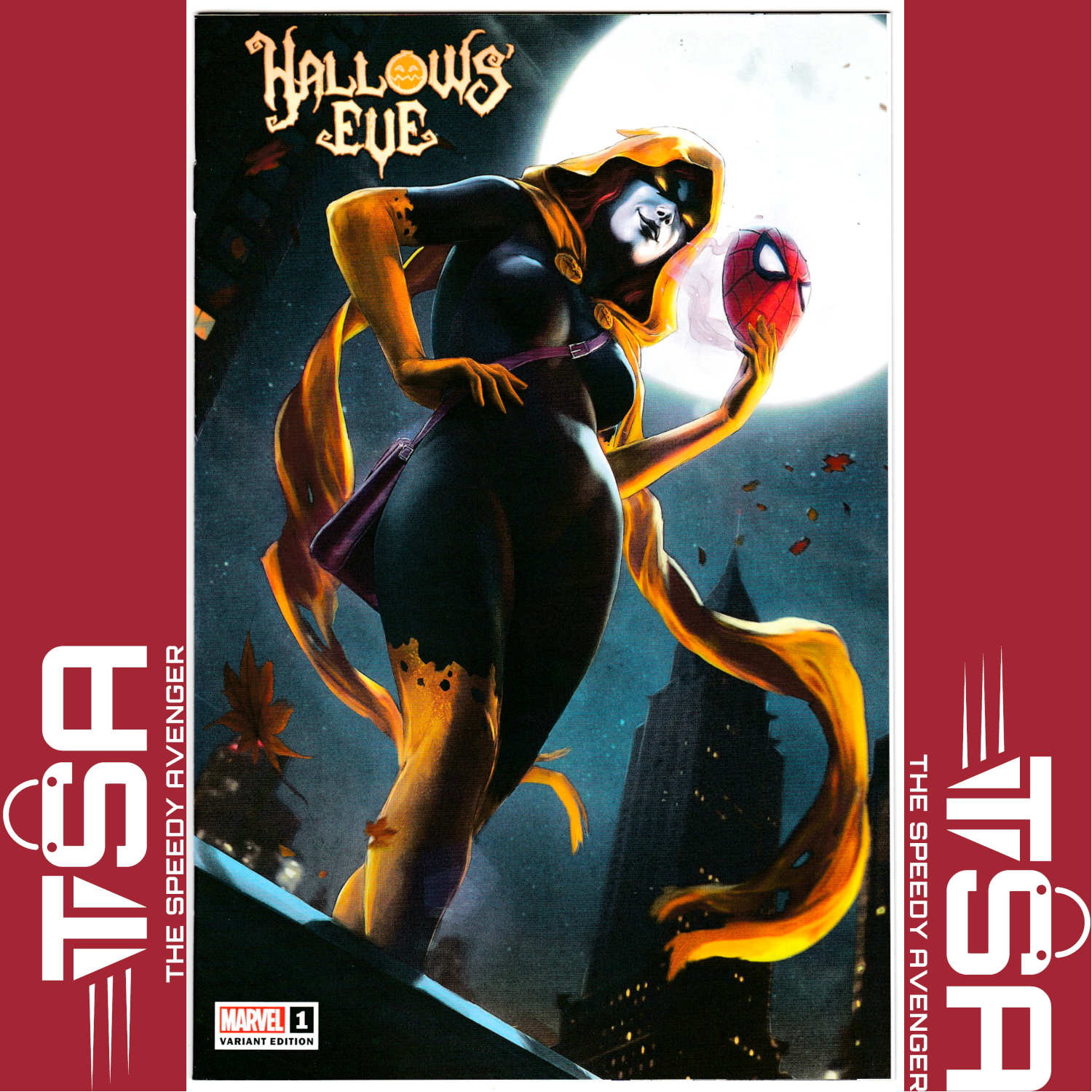HALLOWS' EVE #1 Tiago Da Silva Trade Variant With COA Limited 300 KEY ISSUE!!