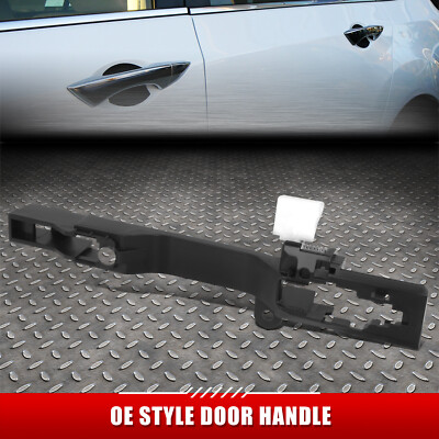 Для 08-12 Honda Accord Черная голая наружная ручка передней/задней правой пассажирской двери