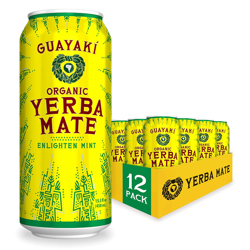 Yerba Mate, Clean Energy Drink Alternative, Organic Enlighte
