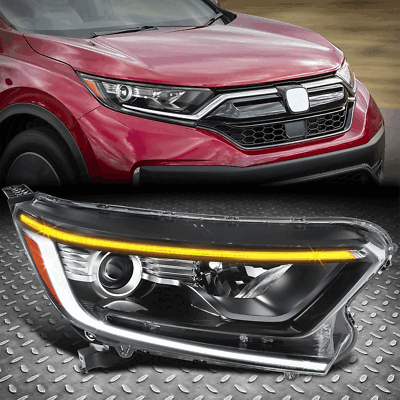 [LED DRL + сигнал] Для правой боковой фары проектора Honda CR-V OE Style 17-22