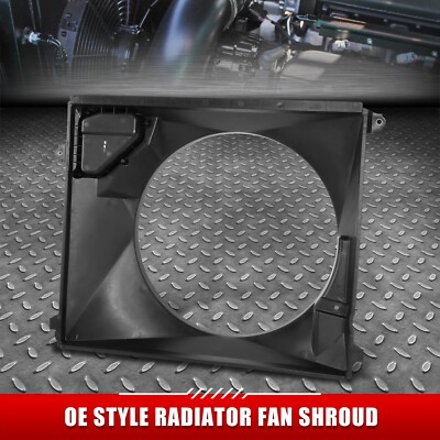 Для 16-22 Toyota Tacoma 2.7L 4-цилиндровый двигатель в стиле OE Кожух вентилятора охлаждения радиатора