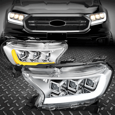 Для 19-23 Ranger Lariat Switchback Фары с последовательным светодиодным проектором сигналов