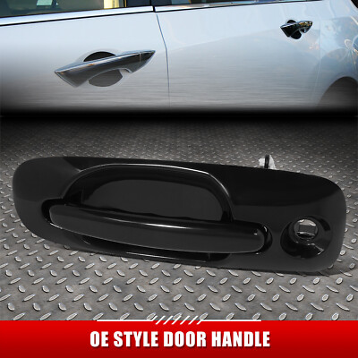 ДЛЯ 01-08 VOYAGER GRAND CARAVAN ЧЕРНАЯ ГЛАДКАЯ РУЧКА ТЯГИ ПЕРЕДНЕЙ ЛЕВОЙ ДВЕРИ ВОДИТЕЛЯ