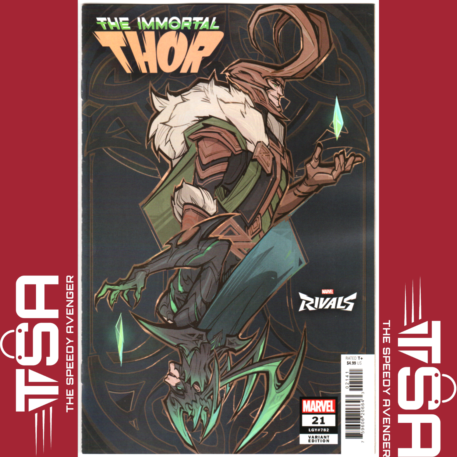 THE IMMORTAL THOR #21 NetEase Games Marvel Rivals Loki Variant 2025 New Unread