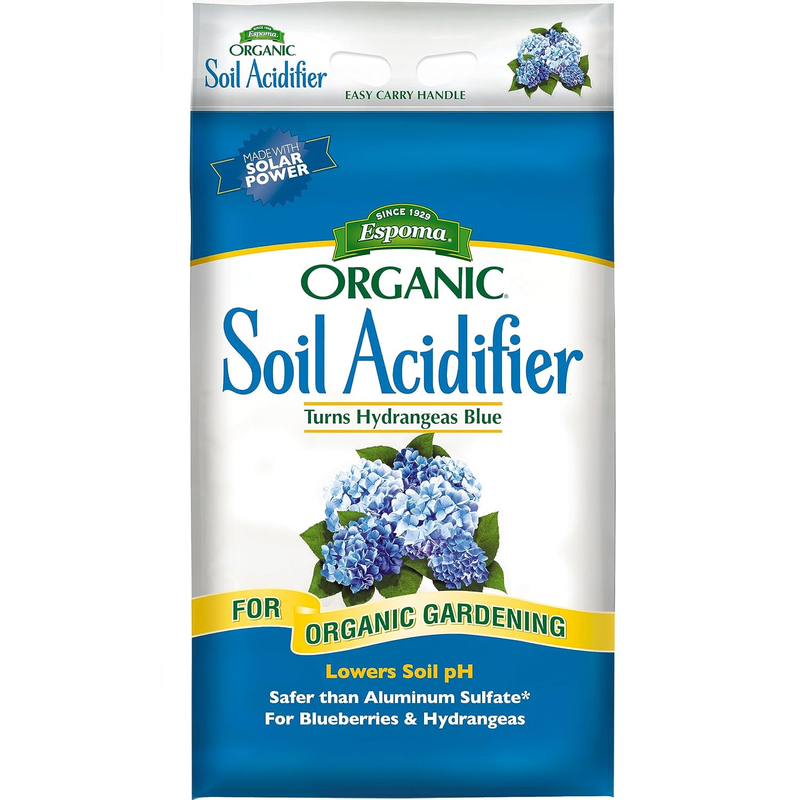 Organic Soil Acidifier Soil Amendment; Lowers Soil Ph and Turns Hydrangeas Blue!