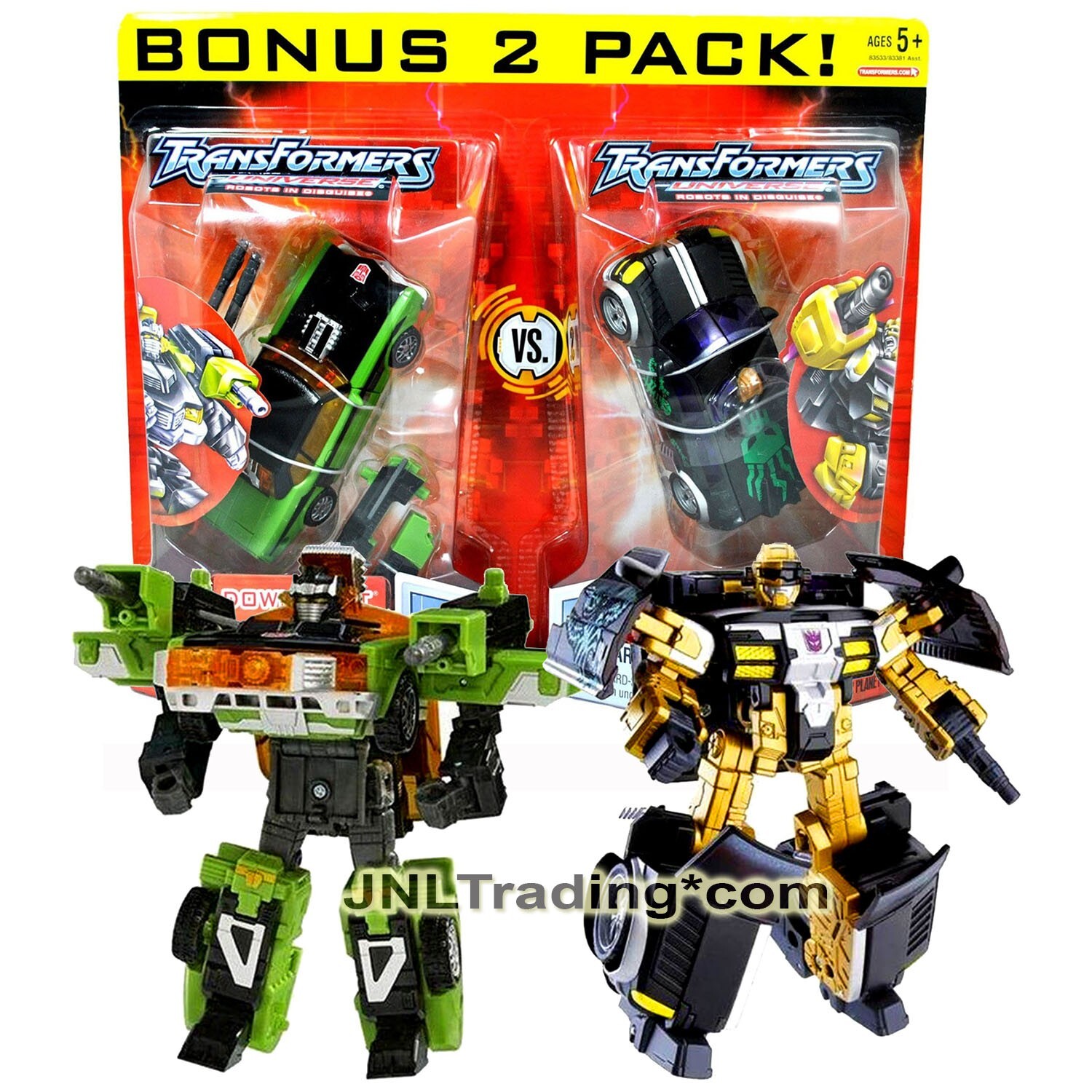 Yr 2007 Transformer Universe Deluxe Class 6 Yr 2007 Transformer Universe Deluxe Class 6