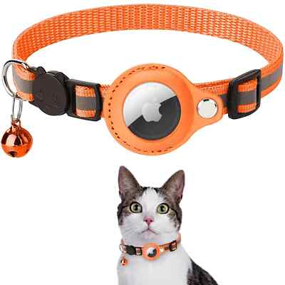 Pet Daily Kit Cat Collars with Reflective Strips, Airtag Collars, Kitten Collars