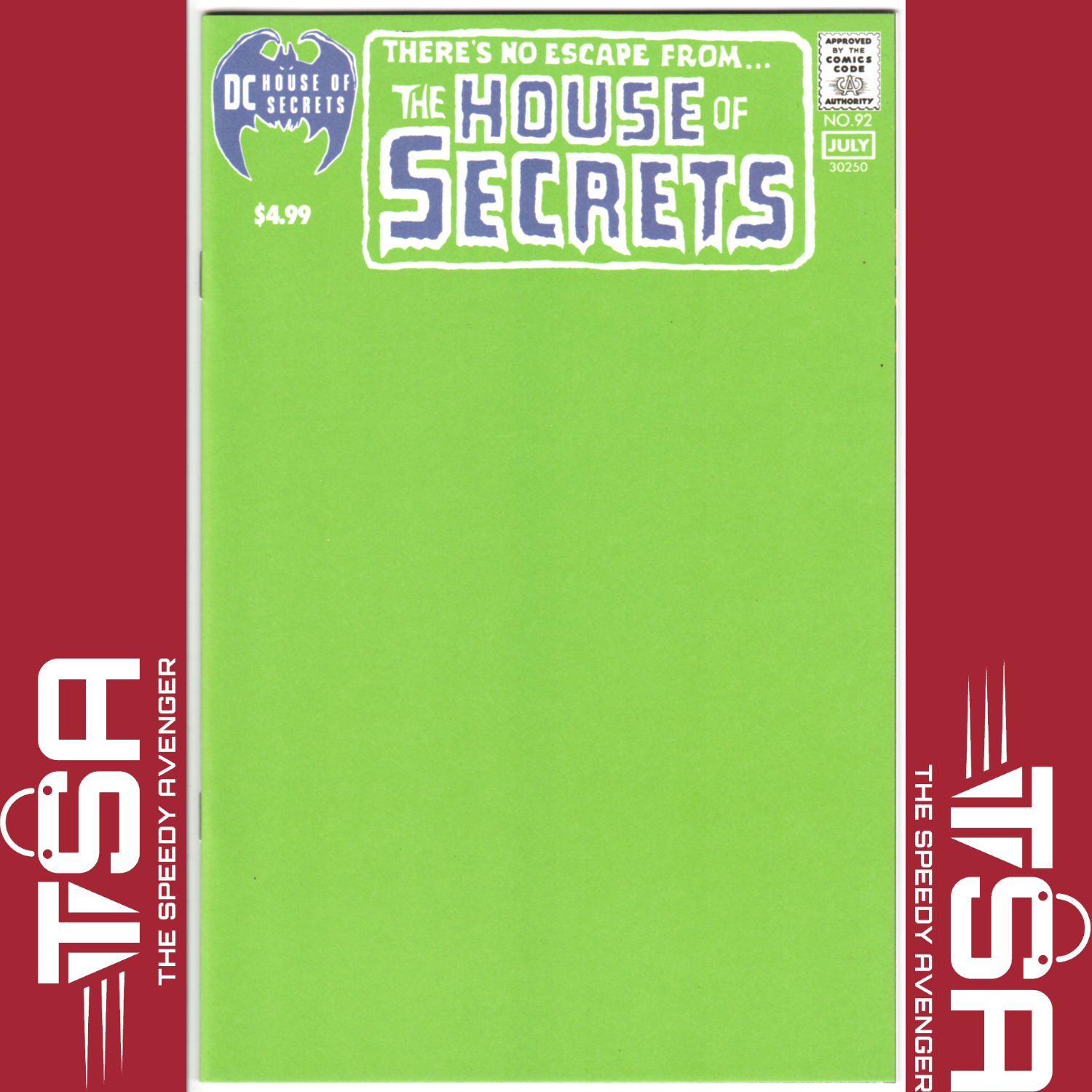 HOUSE OF SECRETS #92 (Vol 1) 2024 Blank Sketch Facsimile Variant Edition DC