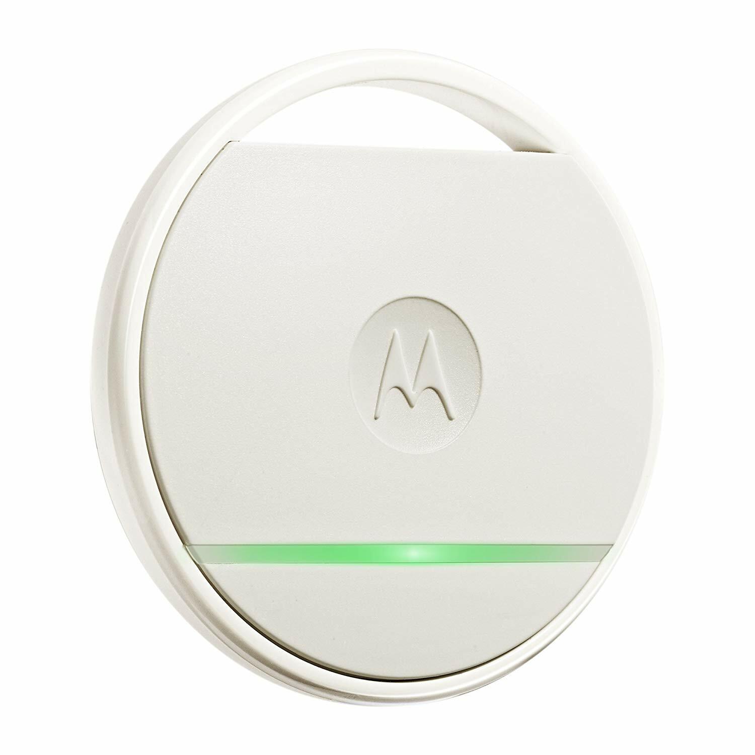 MOTOROLA CONNECT COIN SMART TAG AC001 WH KEY FINDER PHONE FINDER WHITE