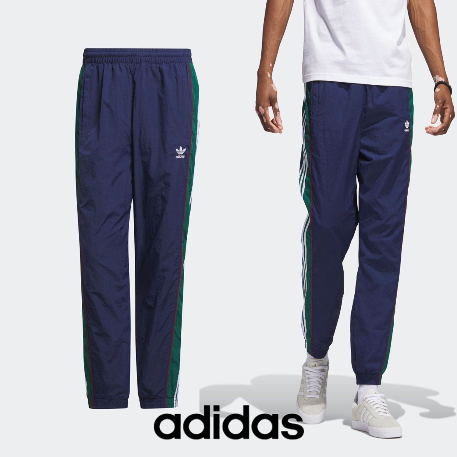 Adidas Men's IJ5274 Originals Retro Woven Track Pants Size