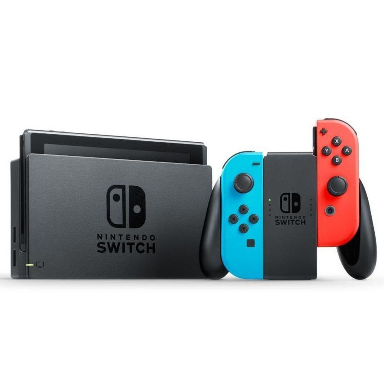 NINTENDO SWITCH Rot/Blau Spielkonsole  (neues Modell)