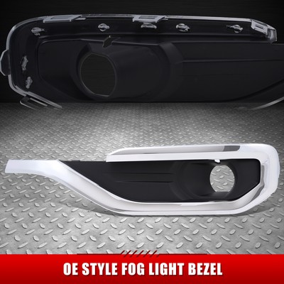Для 17-19 GMC Acadia Хромированная рамка противотуманной фары в стиле OE с правой стороны переднего пассажира