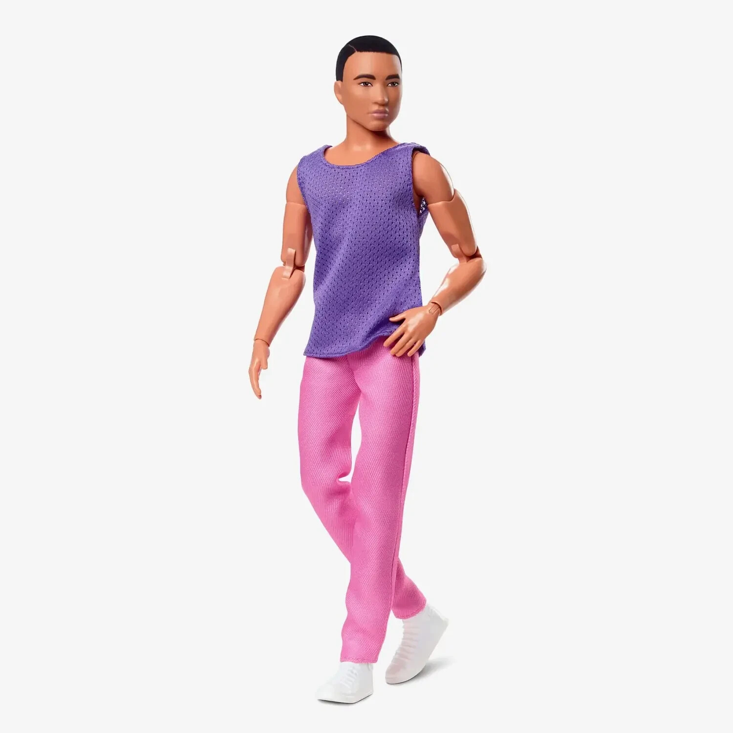 Barbie Looks Model #17 Ken Doll African American 2022 Mattel