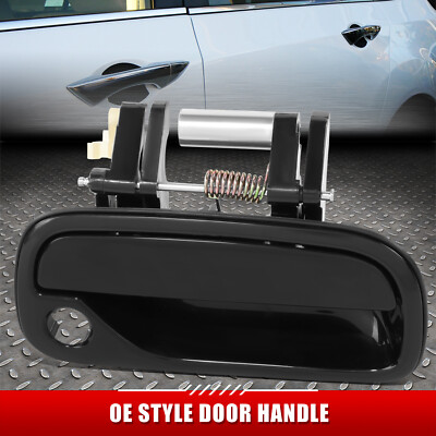 Для 00-06 Toyota Tundra Гладкая наружная ручка передней правой пассажирской двери с замочной скважиной