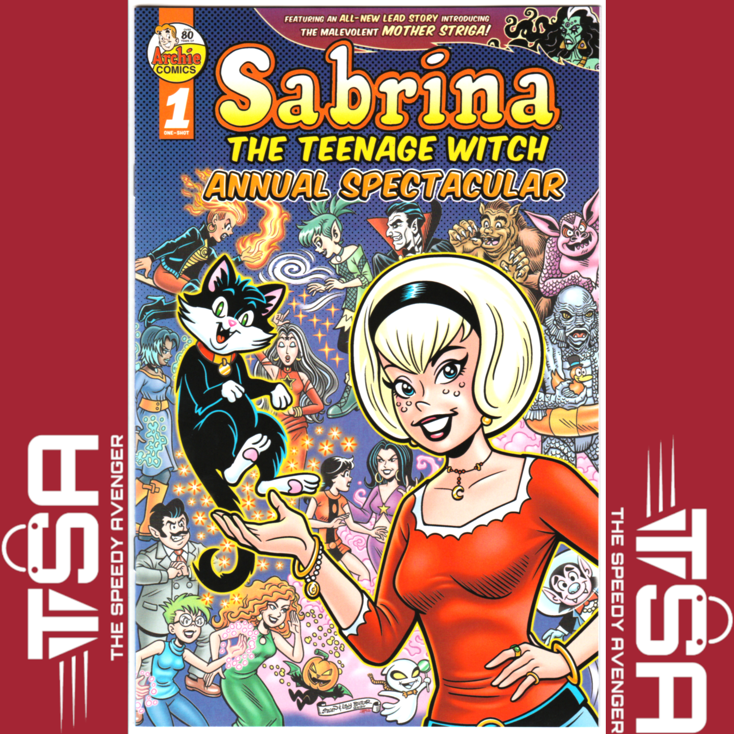 SABRINA THE TEENAGE WITCH ANNUAL SPECTACULAR 2024 #1 Vincent Lovallo Cover KEY!