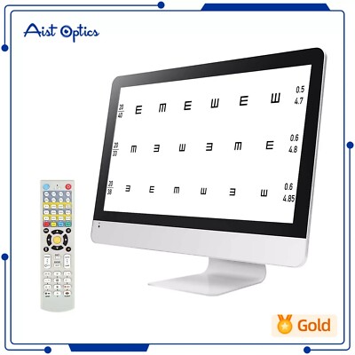21.5 Inch LCD Digital Visual Acuity Chart Optical Testing Monitor Eye Testing