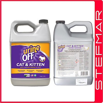 Urine Off Cat And Kitten 3.78L Odour and Stain Remover
