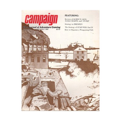 Lowry Ent Campaign #96 ''Tank Charts, Star Web, Dresden'' Mag VG