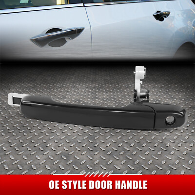 Для 02-06 Honda CR-V Черная наружная ручка задней двери багажника с замочной скважиной