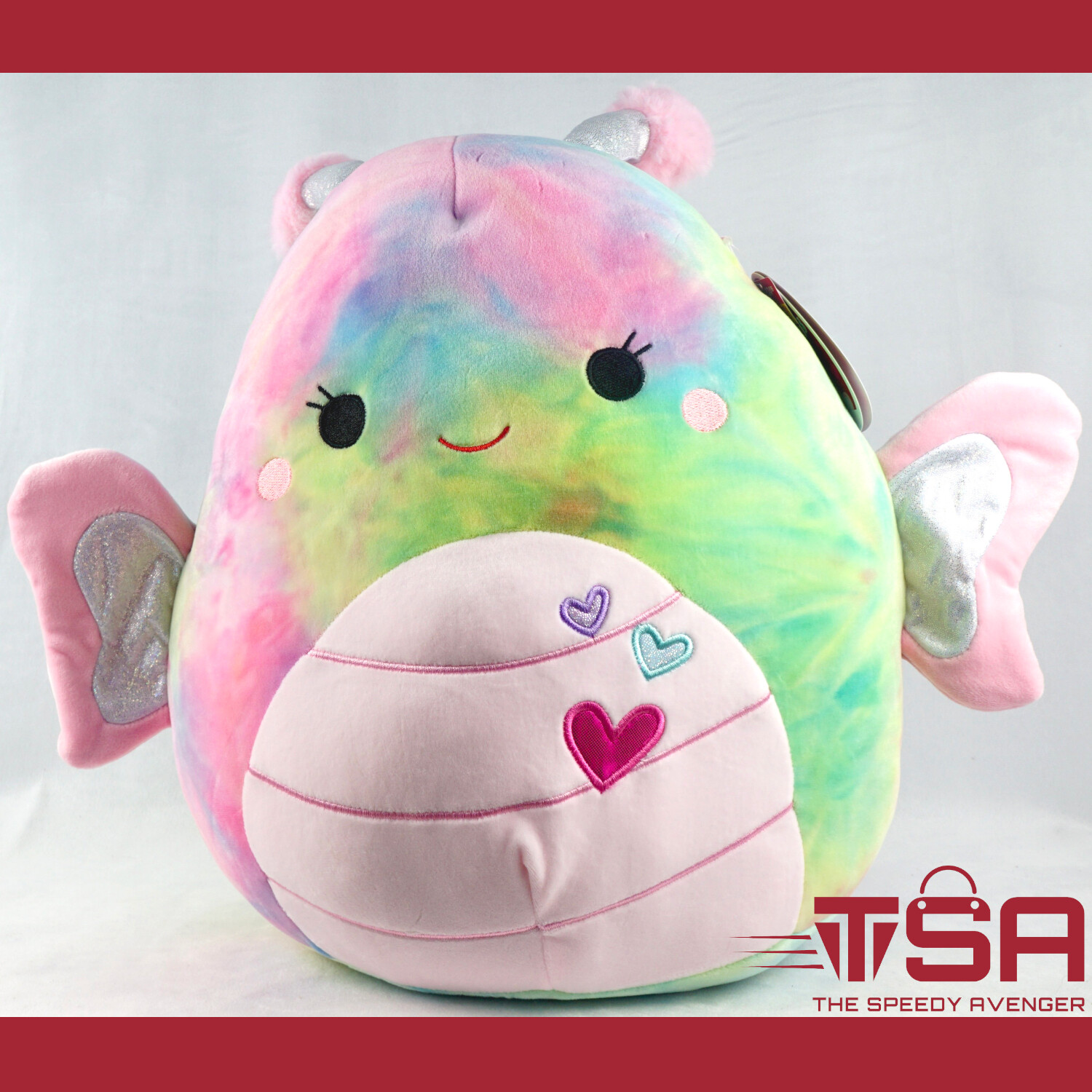 Squishmallow IRIS THE BUTTERFLY 13 inch Valentine's Day 2022 Plush S13-#617-2