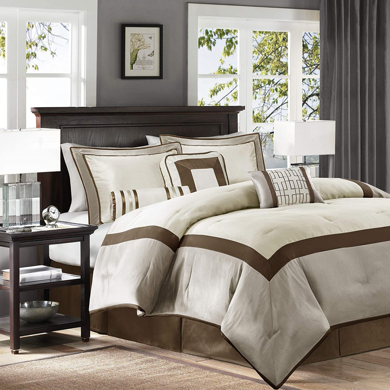 Madison Park Cozy Comforter Set-Deluxe Hotel Collection, All Season down Alterna