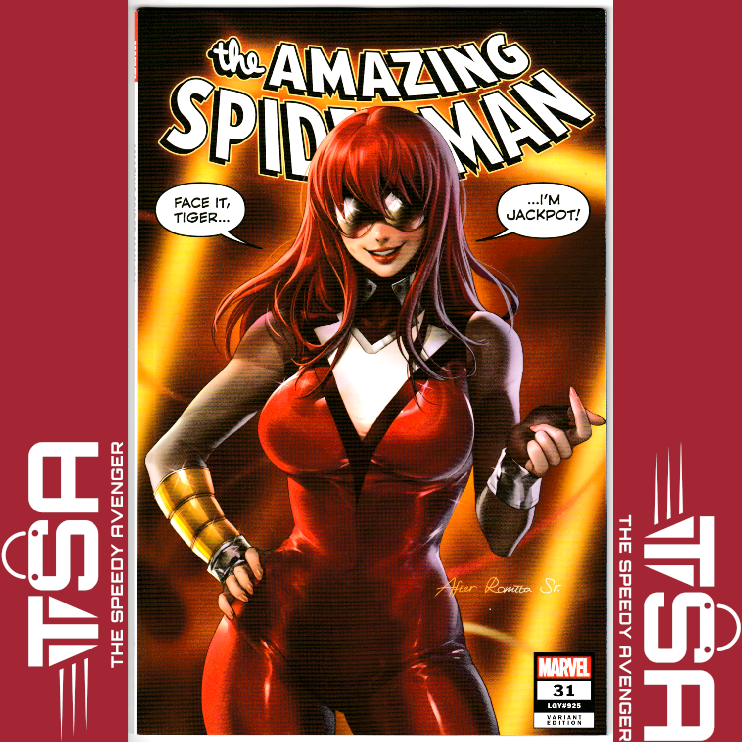 AMAZING SPIDER-MAN #31 (Vol 6) 2nd Print Leirix Li Jackpot Variant KEY ISSUE!!