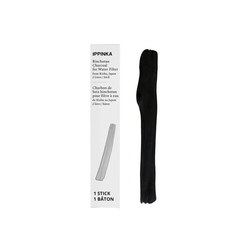 Medium Binchotan Charcoal from Kishu, Japan - Water Purifying Stick