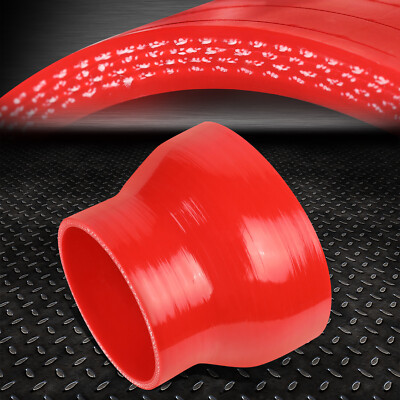 3-4 3-СЛОЙНЫЙ ПРЯМОЙ ТУРБОКОМПРЕССОР / ВПУСКНОЙ ТРУБОПРОВОД СИЛИКОНОВАЯ МУФТА ШЛАНГ-РЕДУКТОР / ТРУБА КРАСНОГО ЦВЕТА