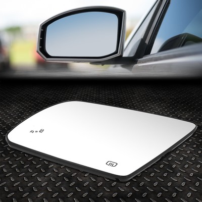 Для 14-22 Toyota Sequqia Tundra Левое боковое зеркало с подогревом, Плоское стекло, со слепым пятном