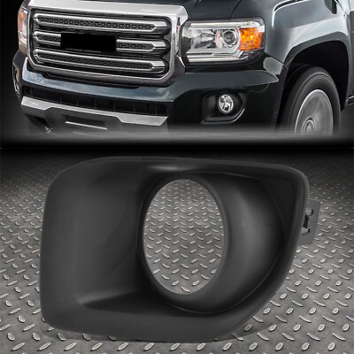 Для 15-20 GMC Yukon 1 шт. в стиле OE, черная передняя противотуманная фара с левой стороны водителя, ободок