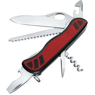 Victorinox - швейцарский армейский нож - красный и черный Forester M Grip - 0.8361.MC