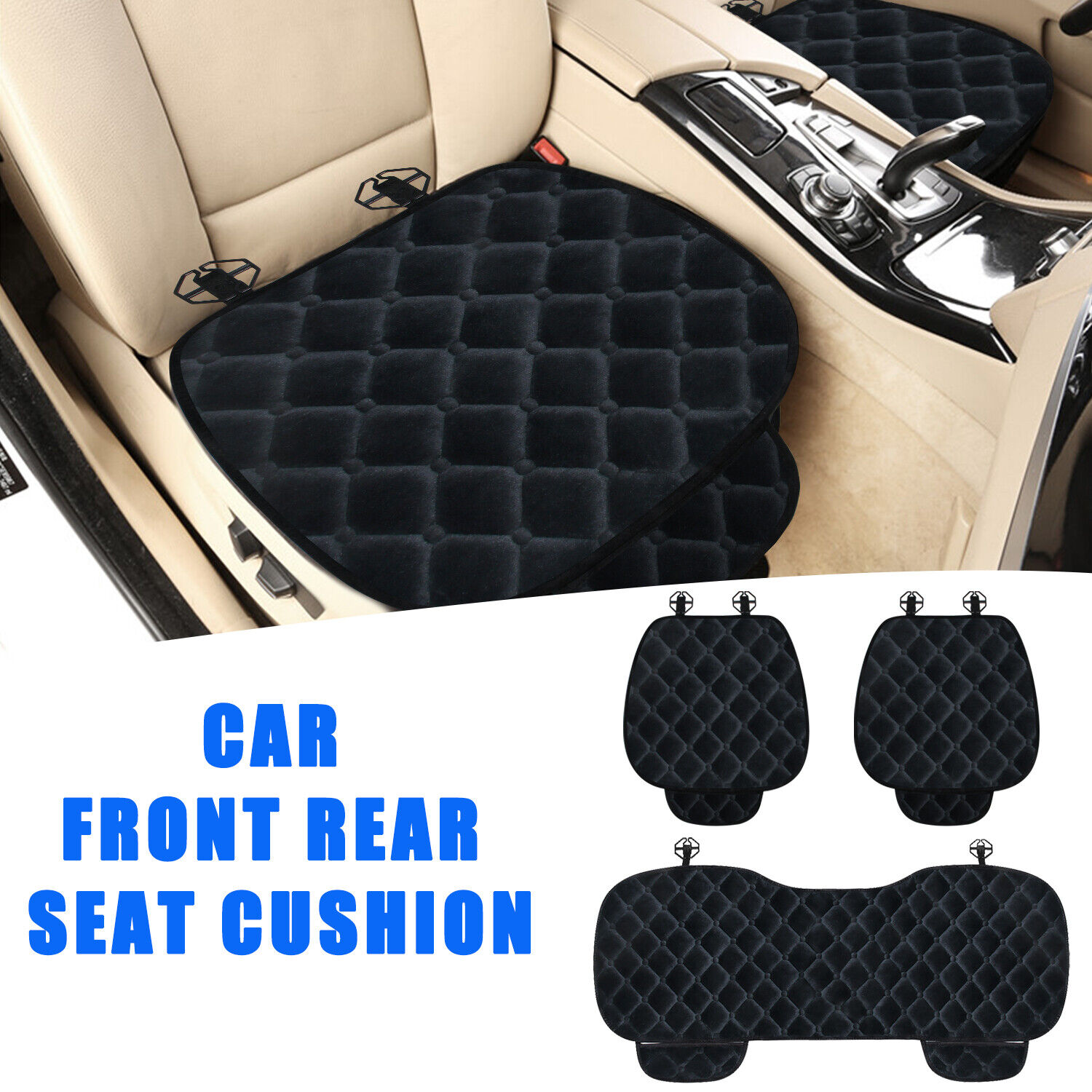Front Rear Cushion Breathable Protector Mat Universal