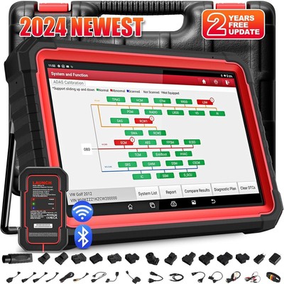 2024 LAUNCH X431 PRO3S+ Full System OBD2 EOBD Car Diagnostic Scanner K-EY Coding
