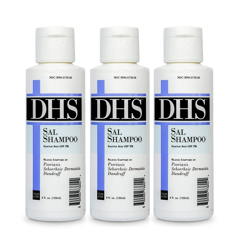 SAL Shampoo - Maximum Strength for Psoriasis, Eczema, and Dandruff/Medicated Ant